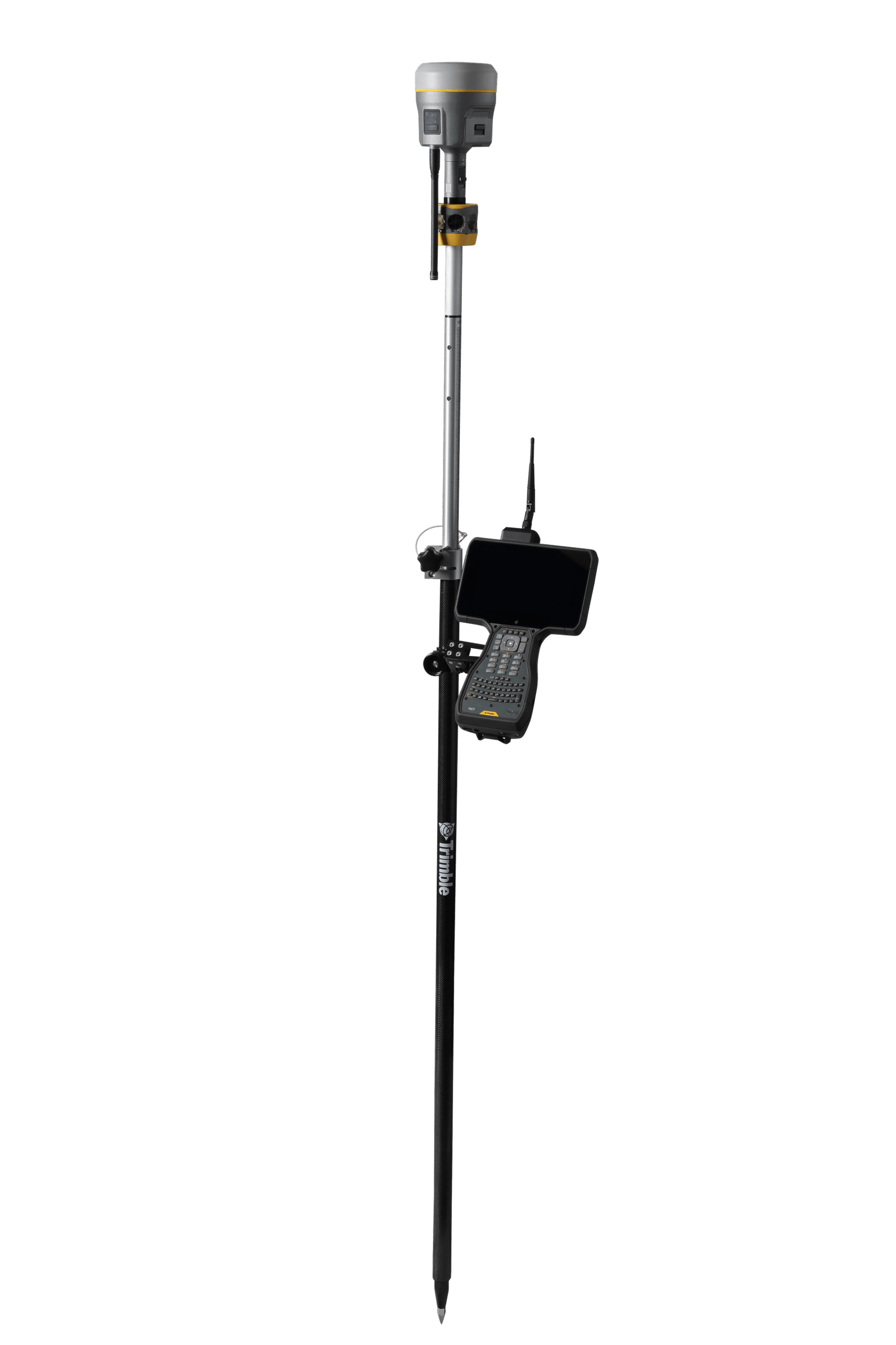 Trimble R980_360prism_TSC7_Cirronet_telescopic pole_side