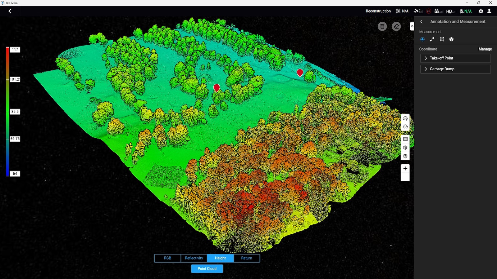 DJI-Terra-skjermbilde