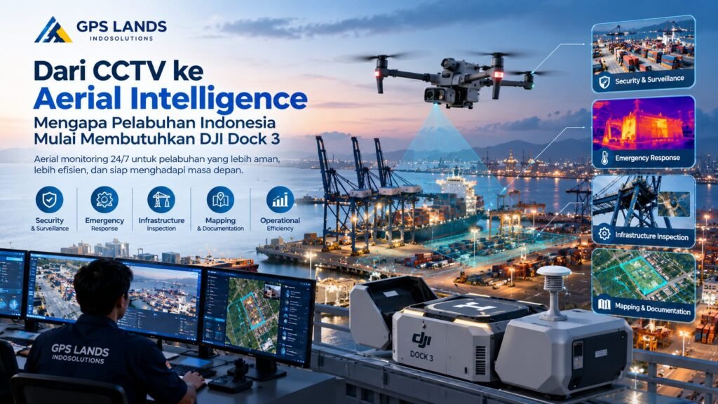 Dari CCTV ke Aerial Intelligence: Mengapa Pelabuhan Indonesia Mulai Membutuhkan DJI Dock 3