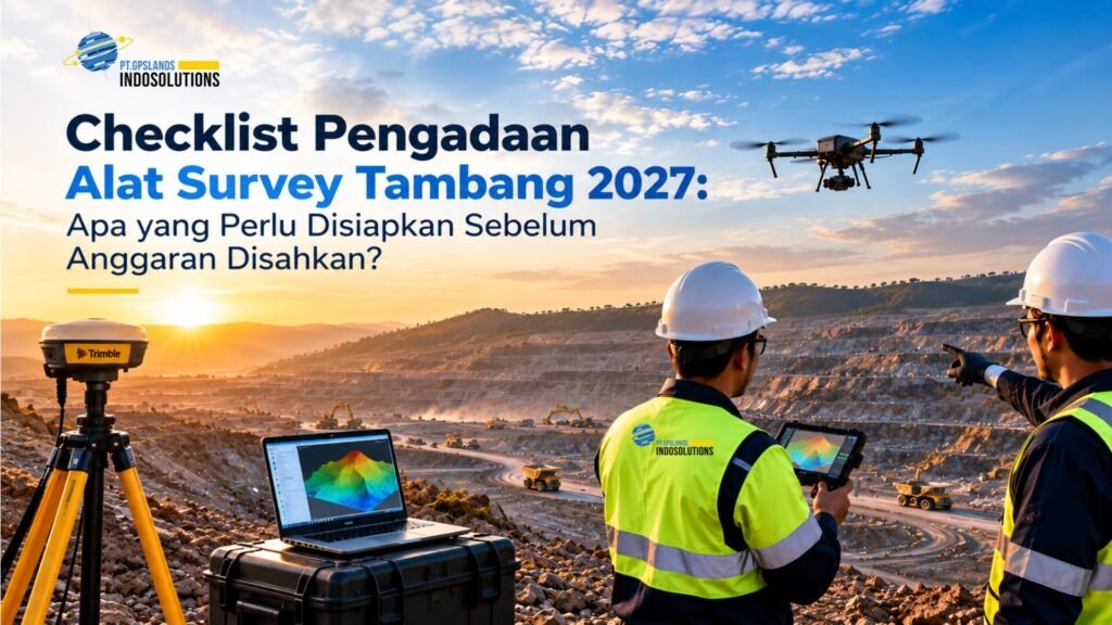 Checklist Pengadaan Alat Survey Tambang 2027: Apa yang Perlu Disiapkan Sebelum Anggaran Disahkan?